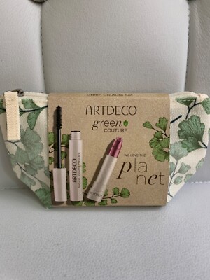 (100ml/230,69 ) Artdeco Green Couture Set mit Wimperntusche und Lippenstift  Neu