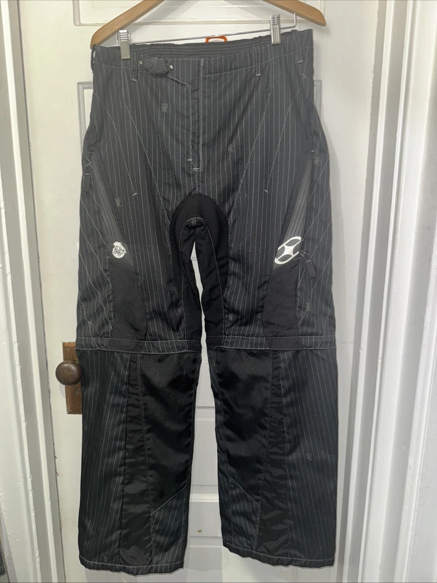 Pantalon ski snowboard No Fear salopettes femme taille 14 noir logo zip