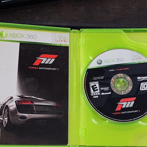 Forza Motorsport 3 Xbox 360 CIB, include manuale, testato e funzionante - Foto 6 di 24