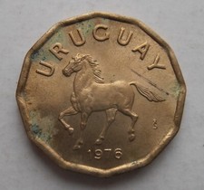 URUGUAY 10 CENTESIMOS 1976