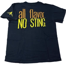 Vintage Evan Williams Shirt Men Medium Black Tee Honey Reserve Whiskey Liquor