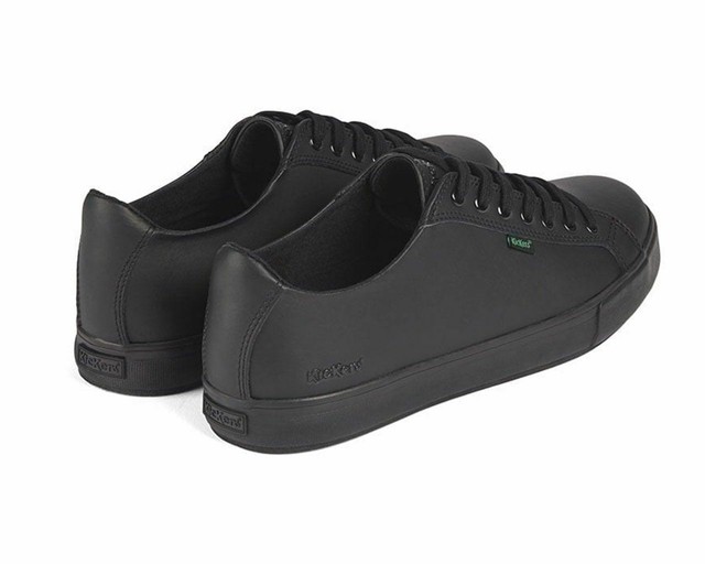 black tovni lacer shoes youth