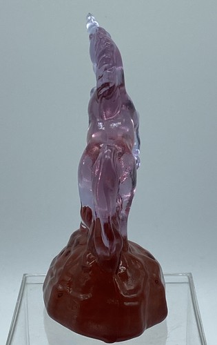 Vintage Fenton Glass Pink Unicorn - Dusty Rose - Picture 3 of 9