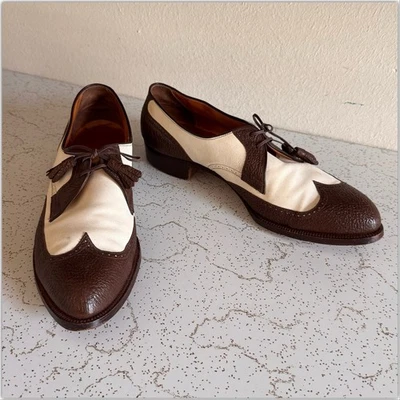 Brown Leather 1940s Vintage Shoes for Men for sale | eBay