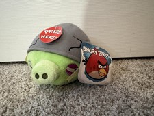 Angry Birds Plush Helmet Corporal Pig 5  NWT Commonwealth 2010