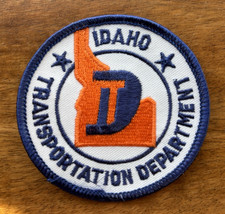 Idaho Transportion Department Iron-On SEW ON ...