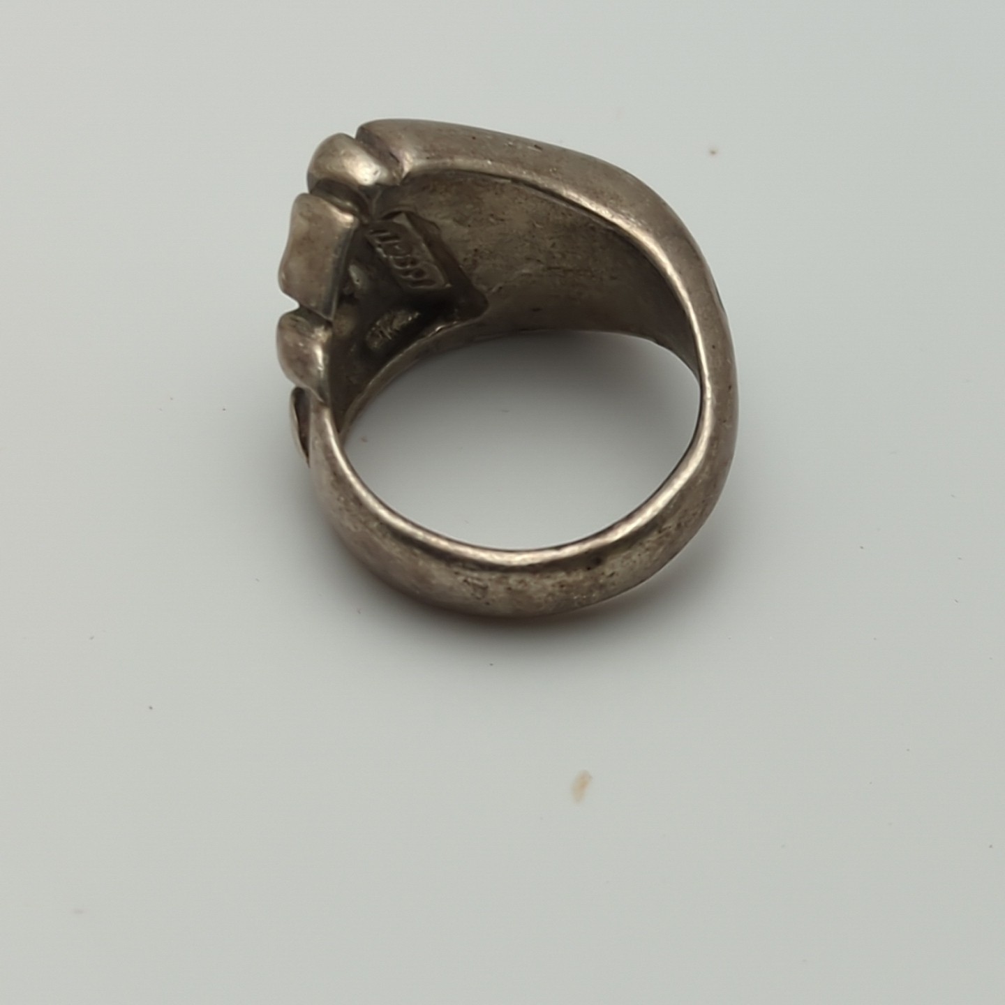 Solid Sterling Silver Turquoise (Cracked) Inlay N… - image 14