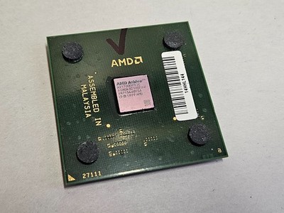 AMD Athlon XP 1800+, 1.53GHz, AX1800DMT3C, Palomino, Socket A, Green, Works
