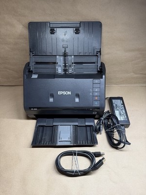 Epson ES-400 Duplex Document Scanner w/ Power Supply and USB Cable | Tested