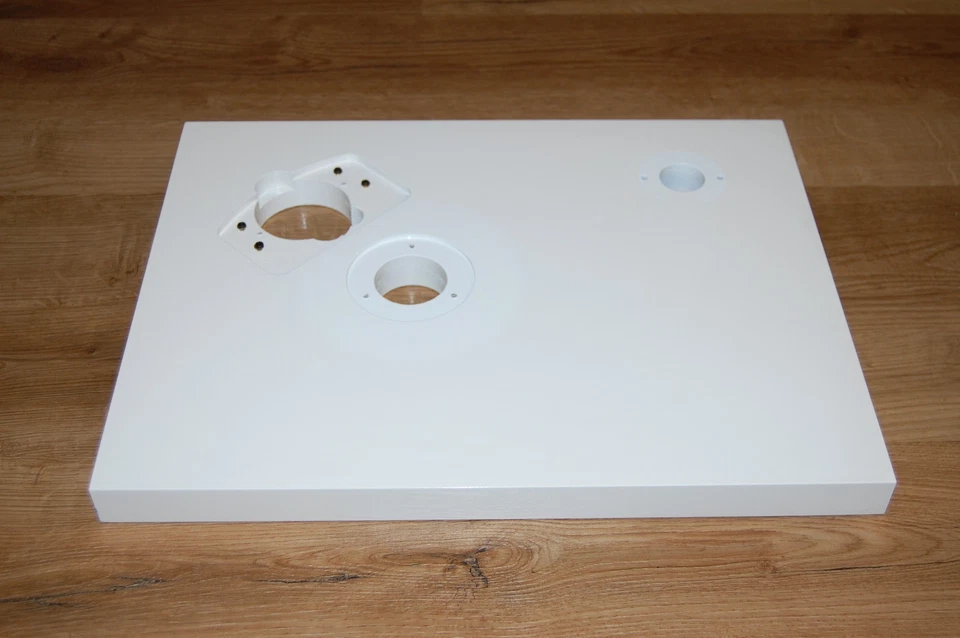 Pro-Ject Debut III Chassis Gehäuse leer in weiß - Bild 2 von 4