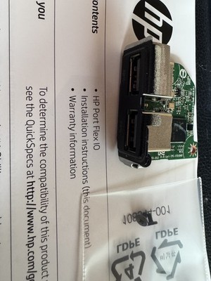 HP Flex IO V2 Card - 2 x USB 3.1 Gen1 Anschluss