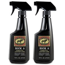 Bick 5 Leather Cleaner  Conditioner 16oz Spray 2-Pack Complete Leather Care