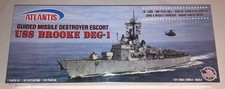 Atlantis USS Brooke DEG-1 Guided Missile Destroyer Escort 1:311 model ship kit