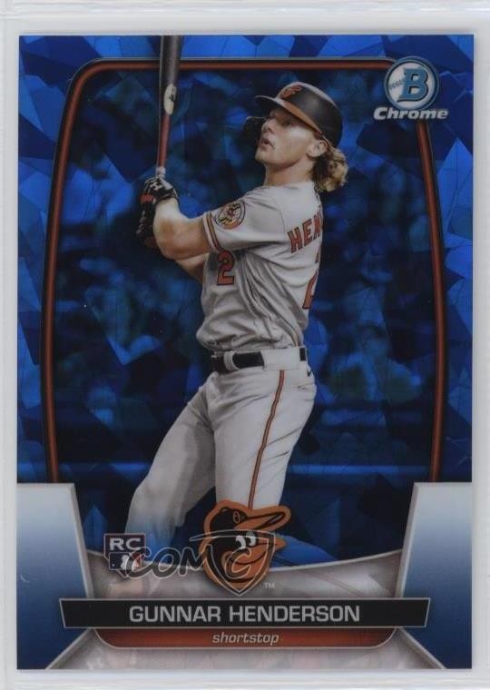 2023 Bowman Chrome Sapphire Edition Gunnar Henderson #10 17ic