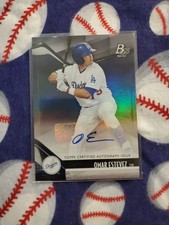 2021 Bowman Platinum Baseball Omar Estevez Auto #TOP-51(Z)