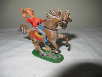 Indianer Cowboy-Kid Carson+Pferd 312,Fr.Fischer KG-DDR