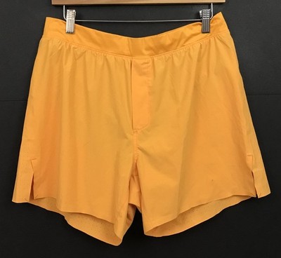 Ten Thousand Men's Distance Shorts 5'' Orange Performance Size L
