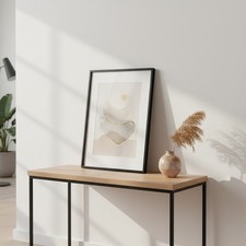 12x16 Metal Frame with Tempered Glass  Matt for Exquisite Photos