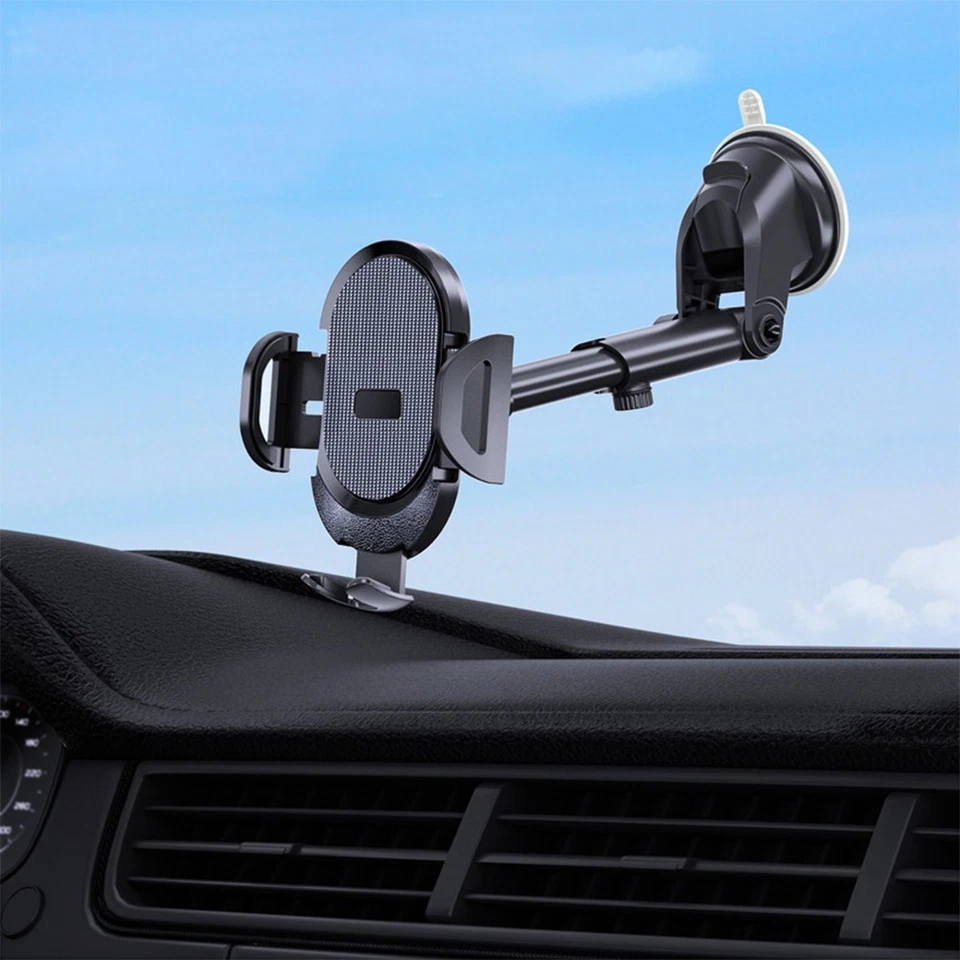 Soporte de teléfono móvil con ventosa de 3 piezas para teléfono soporte de teléfono de automóvil universal - Imagen 3 de 4