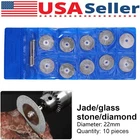 10x Diamond Cutting Wheels For Dremel Rotary Tool Die Grinder Metal Cut Off Disc