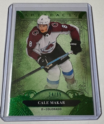 2020-21 UPPER DECK ARTIFACTS #116 CALE MAKAR  * COLORADO AVALANCHE  /99
