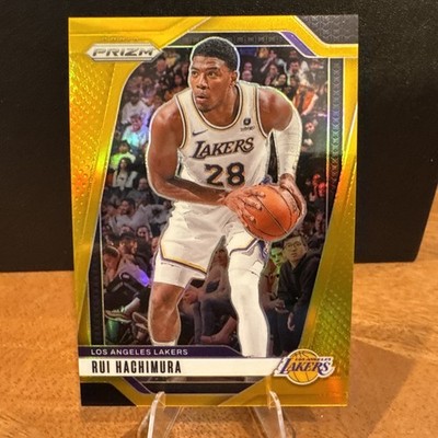 2024-25 Prizm Basketball - Rui Hachimura #14 True Gold Prizm /10