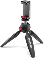 Manfrotto Mini Tripod with Universal Smartphone Clamp, Made in Italy, for