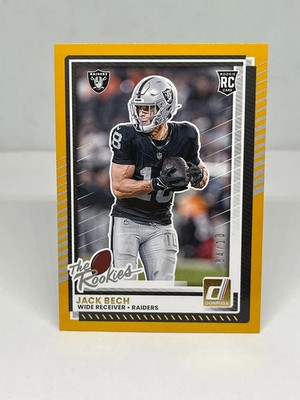 Jack Bech 2025 Donruss Rookies & Highlights Gold /10 #DRH-22
