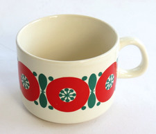 VINTAGE MELITTA KAFFEE TASSE  MOHNBLUME KOPENHAGEN 60/70er JAHRE SAMMELOBJEKT