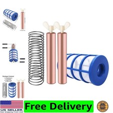 6 Pcs Copper Anode Replacement Kit Solar Pool Replacement Copper Anode,4.13 x...