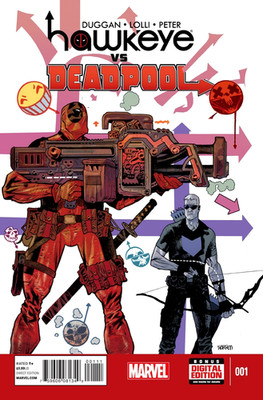 Hawkeye vs. Deadpool #1 (NM) `14 Duggan/ Lolli  (Cover A)