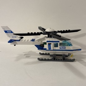 Lego City No. 7741  Police Helicopter Building Toy 100% Complete With Manual