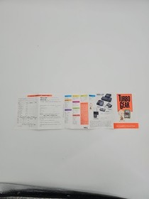 Pristine 1990 TurboGrafx-16 promo insert. Mint condition with Bonk cover