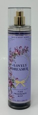 1 NEW BATH  BODY WORKS LOVELY DREAMER FINE FRAGRANCE MIST SPRAY 8 OZ LARGE