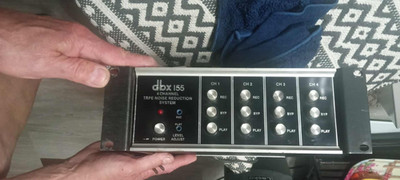 DBX 155 Vintage Rack Mount Dual-Channel Tape Noise Reduction System 4 Channel