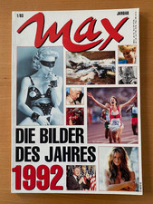 MAX Magazin - Ausgabe 1 / 1993 - Die Bilder des Jahres 1992