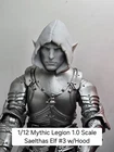 3d Printed Head For Mythic Legions 1/12 Figures SAELTHAS ELF HEAD #3