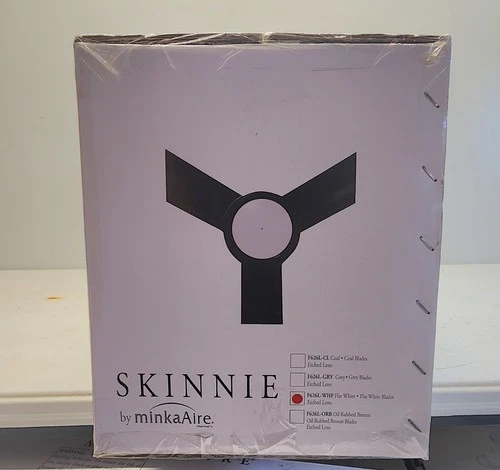 MinkaAire F626L-WHF Skinnie 56" 3-Blade Ceiling Fan Finished in Flat White - Picture 4 of 4