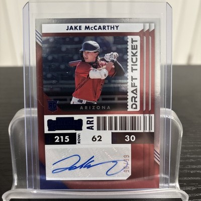 2022 Panini Chronicles - Contenders Draft Ticket Jake McCarthy /99 (AU, RC)