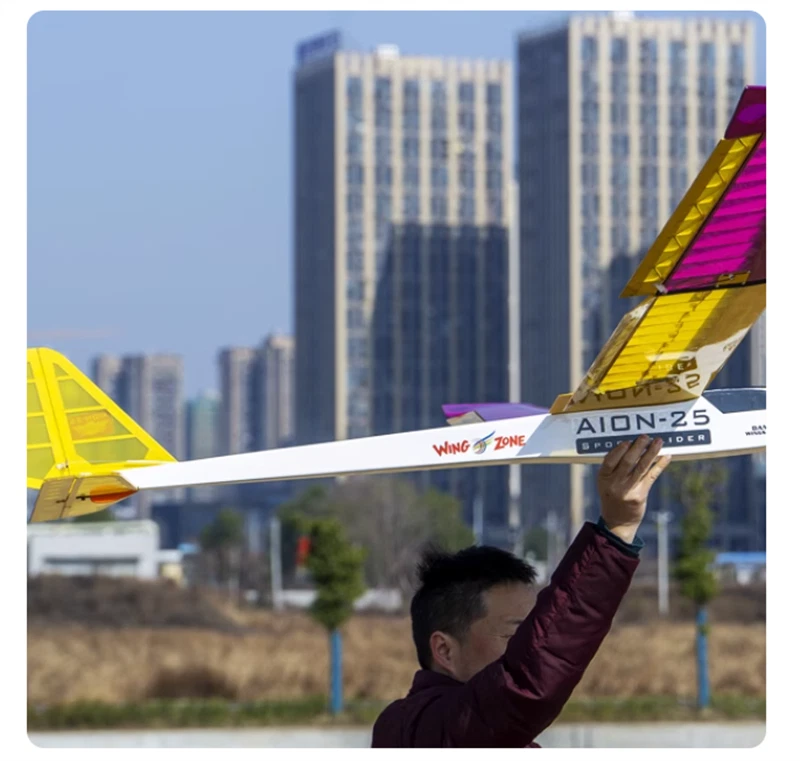RC Plane F25 AION Glider Airplane Balsa Wood Model 2500mm Aircraft Kit Wingspan - Image 2 of 4