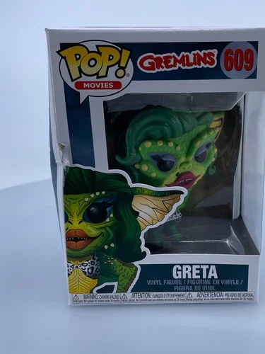 Funko POP! Movies Gremlins Greta #609 Vinyl Figure DAMAGED BOX SEE PICS