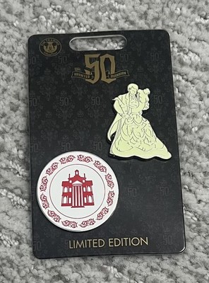 BALLROOM DANCERS SET OF TWO 2 PINS Haunted Mansion 50th Disneyland LE 1500