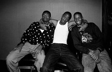 Rappers Aqil Davidson Markell Riley and Brandon Mitchell of Wreckx- Old Photo 2