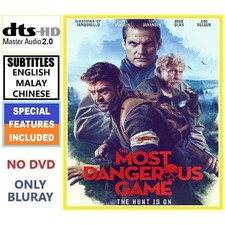 BLU RAY The Most Dangerous Game 2022 Action/Thriller