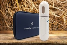 Bezsporna pielęgnacja oczu koń pies kot zwierzę podrażnione łzawe oczy nebulizator