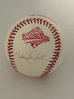 Derek Jeter Signed Autographed Ball 1996 World Series Baseball MLB W/ COA + Case