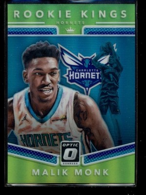 2017-18 Donruss Optic Rookie Kings Lime Green 46/149 Malik Monk