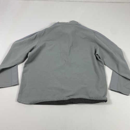 BOSS Hugo Boss Pullover Herren XL grau Quarter Zip Fleece gefüttert lichtempfindlich - Bild 21 von 22