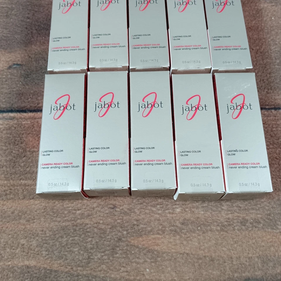 JABET Lasting Color Glow Camera Ready Cream Blush 0.5 oz Petal Medium SET 15 - Image 3 of 4