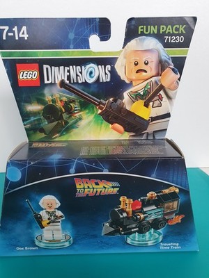 LEGO DIMENSIONS - 71230 - BACK TO THE FUTURE DOC BROWN FUN PACK NEU OVP